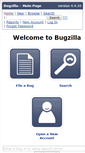 Mobile Screenshot of bugzilla.zimbra.com